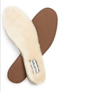 Hunter brand genuine sheepskin insoles size 40/41